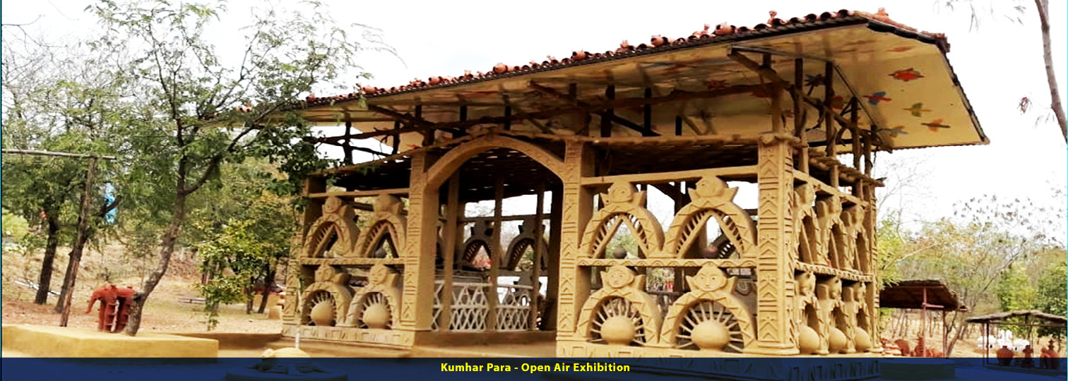 कुम्हार पारा Kumhar Para- मुक्ताकाश प्रदर्शनी Open Air Exhibition